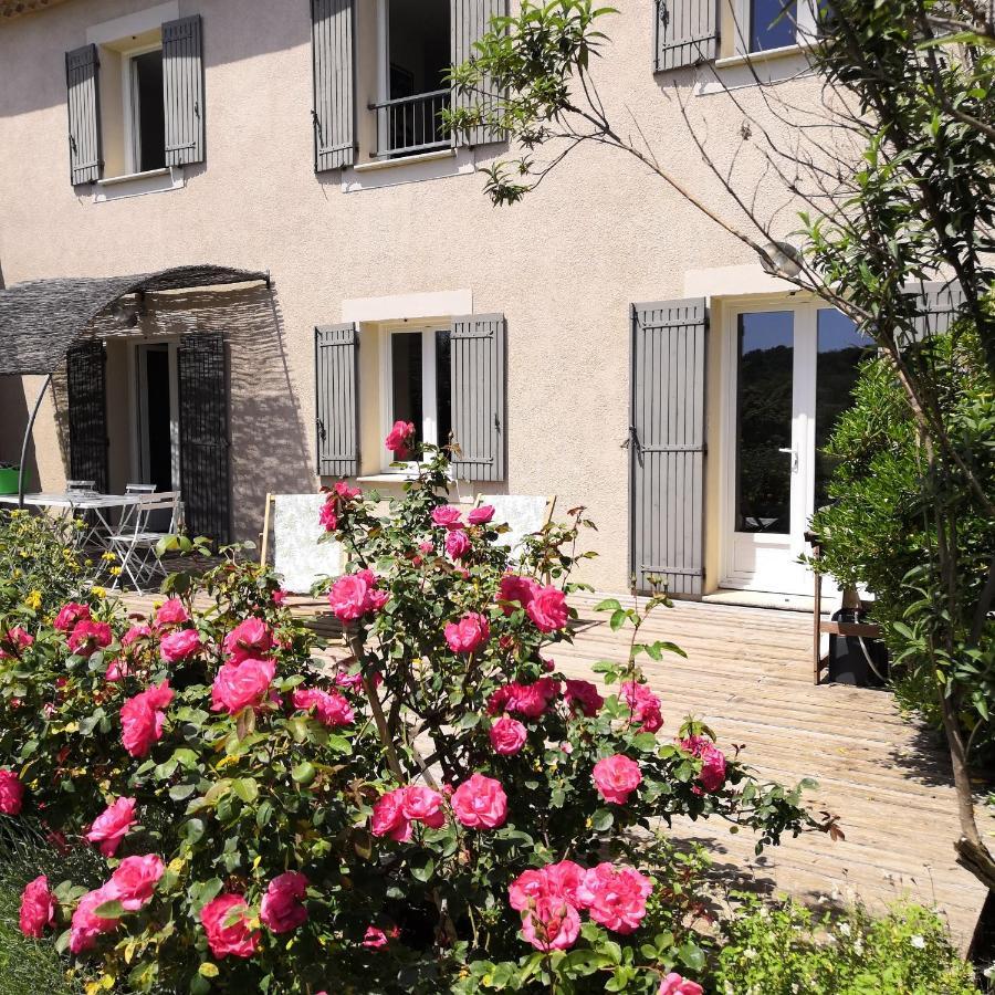 Villa Spacieuse Avec Terrasse Et Vue Mont Ventoux Entrechaux Экстерьер фото